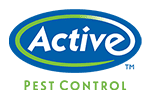 Logo with Active text inside blue oval, green underline below.