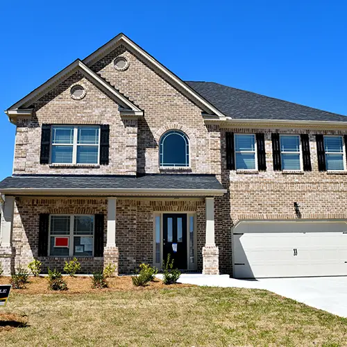 Suburban home in a residential neighborhood - Keep pests away form your home with Active Pest Control in GA